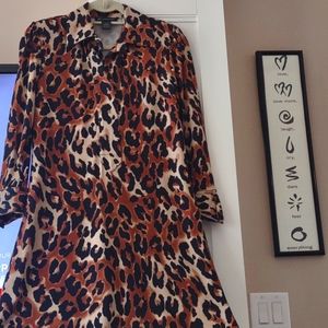 Animal print INC dress